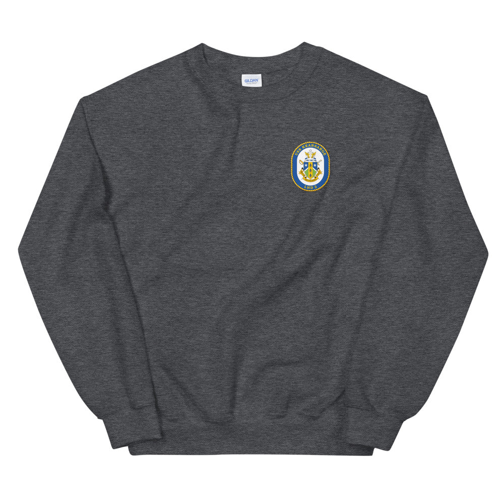 USS Kearsarge (LHD-3) Ship's Crest Sweatshirt