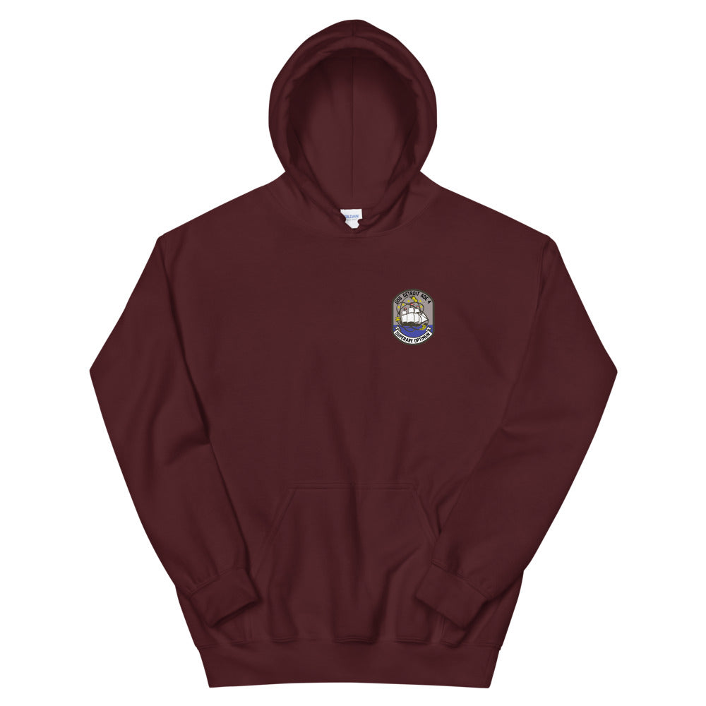 USS Detroit (AOE-4) Ship's Crest Hoodie