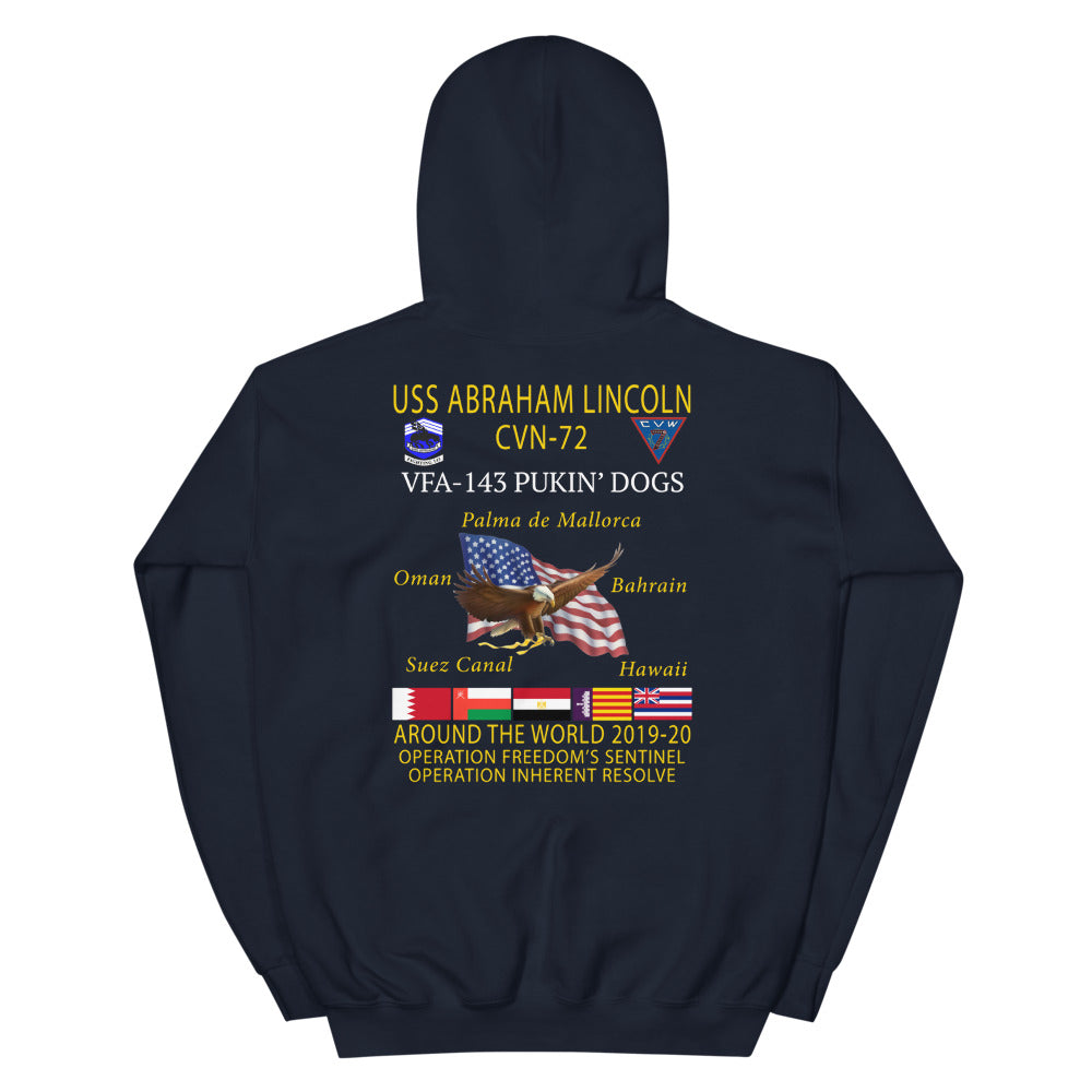 VFA-143 Pukin' Dogs 2019-20 Cruise Shirt Hoodie