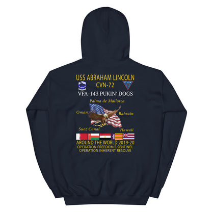 VFA-143 Pukin' Dogs 2019-20 Cruise Shirt Hoodie
