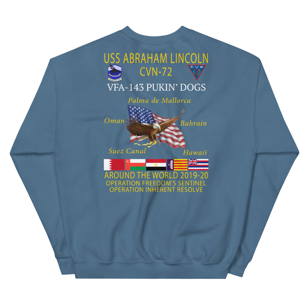 VFA-143 Pukin' Dogs 2019-20 Cruise Sweatshirt