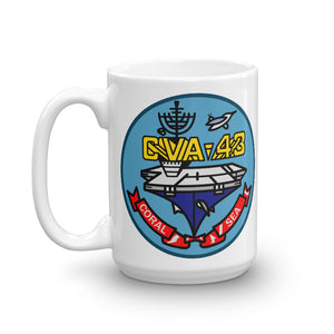 USS Coral Sea (CVA-43) Ship's Crest Mug