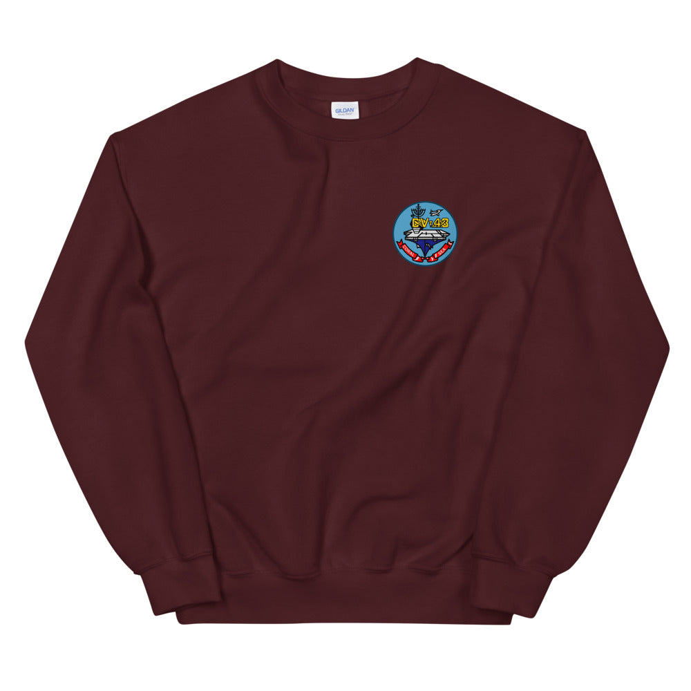 USS Coral Sea (CV-43) Ship's Crest Sweatshirt