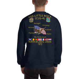 USS Little Rock (CLG-4) 1972 Cruise Sweatshirt