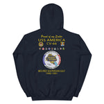 USS America (CV-66) 1990-91 Cruise Hoodie ver 2 - FAMILY