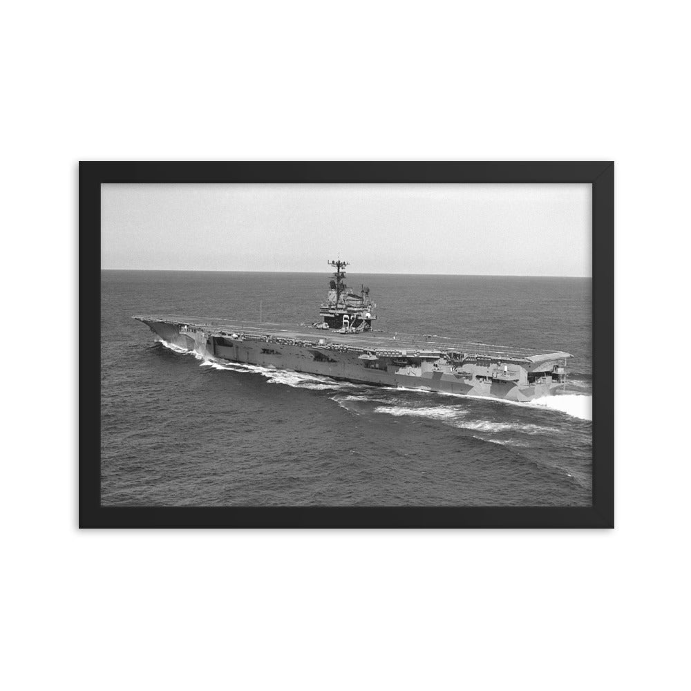 USS Independence (CV-62) Framed Ship Photo