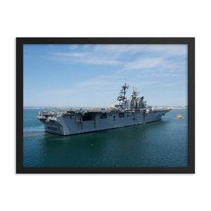 USS Makin Island (LHD-8) Framed Ship Photo