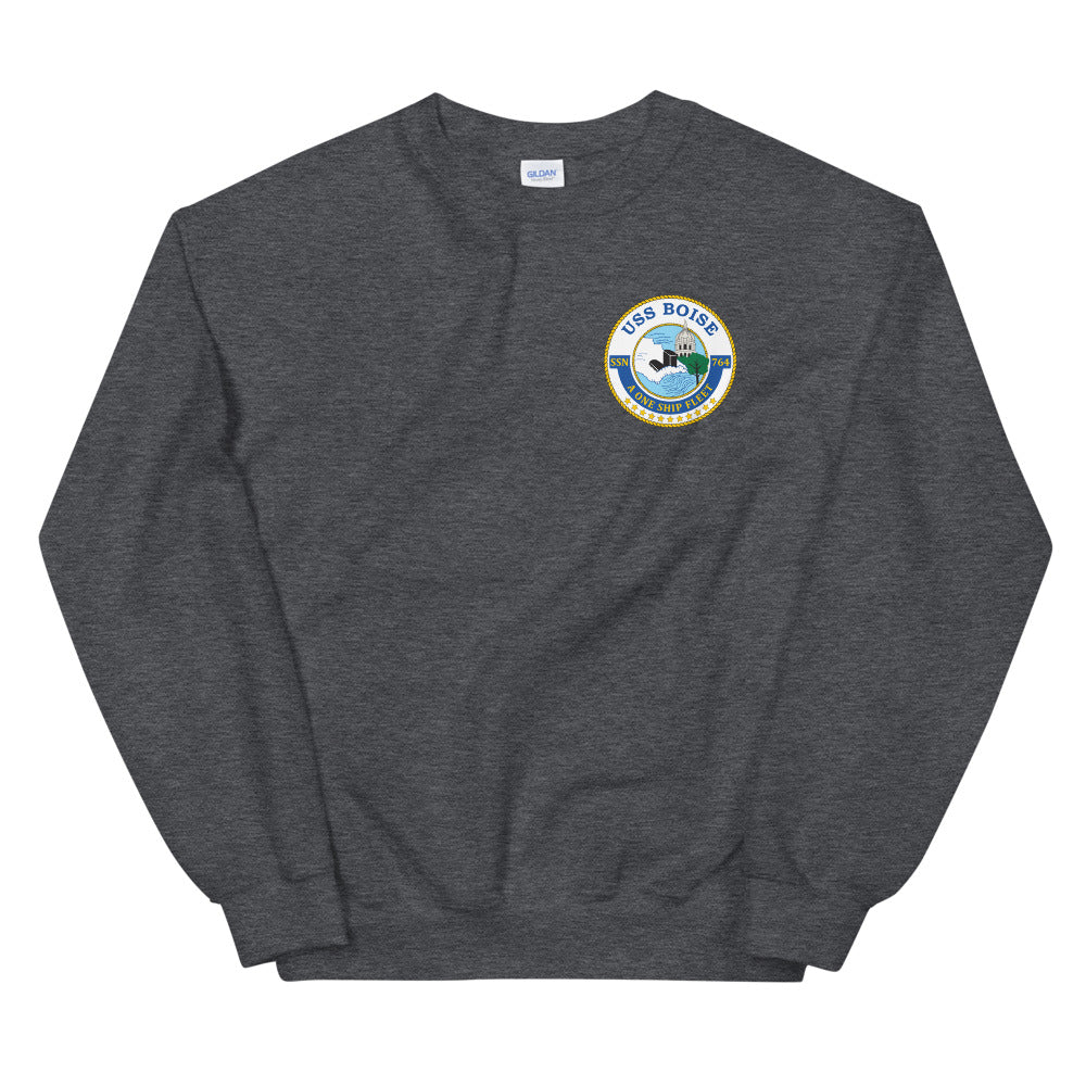USS Boise (SSN-764) Ship's Crest Sweatshirt