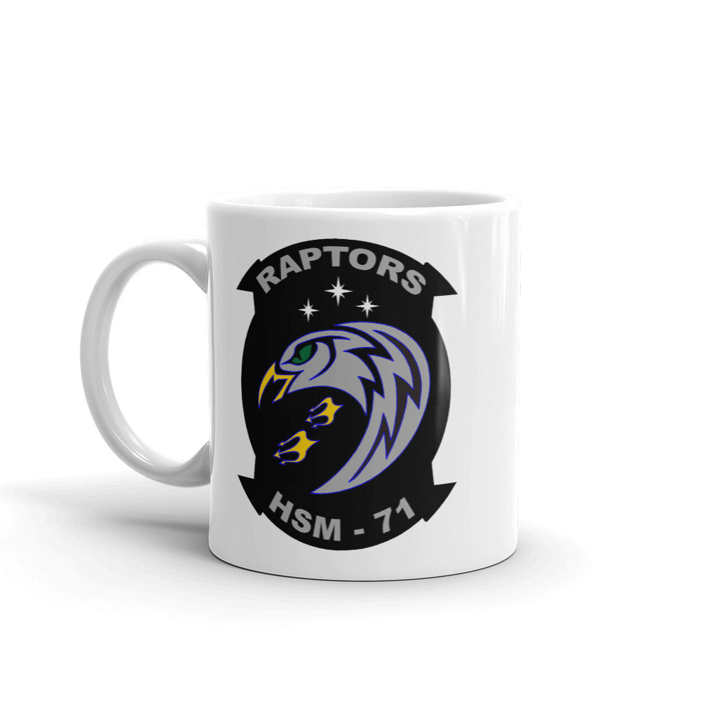 HSM-71 Raptors Squadron Crest Mug