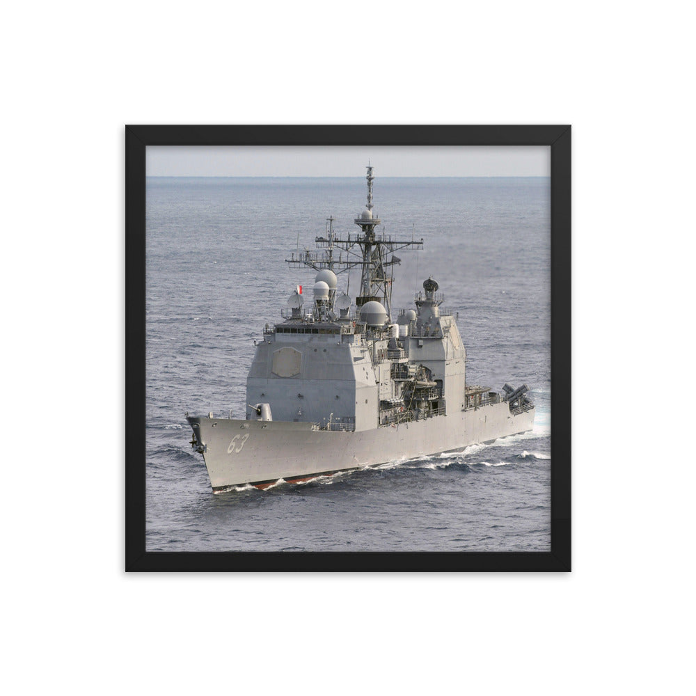 USS Cowpens (CG-63) Framed Ship Photo