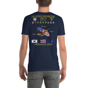 USS George Washington (CVN-73) 2008 ANNUAL EX Cruise Shirt