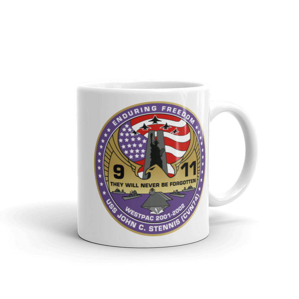 USS John C. Stennis (CVN-74) Operation Enduring Freedom 911 2001-02 Mug
