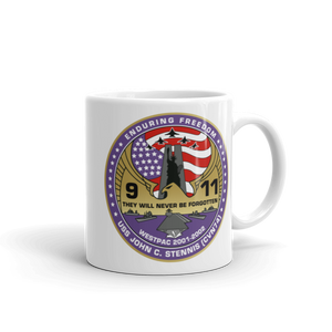 USS John C. Stennis (CVN-74) Operation Enduring Freedom 911 2001-02 Mug
