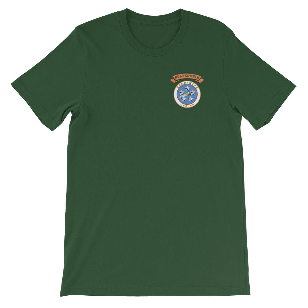 USS Nimitz (CVN-68) Plankowner Crest Shirt
