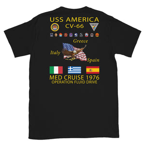 USS America (CV-66) 1976 Cruise Shirt