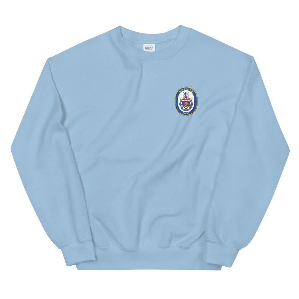 USS Shiloh (CG-67) Ship's Crest Sweatshirt