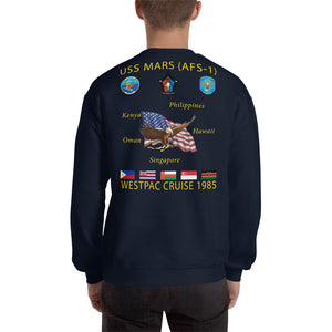 USS Mars (AFS-1) 1985 Cruise Sweatshirt