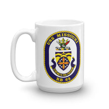 Load image into Gallery viewer, USS Missouri (BB-63) Ship&#39;s Crest Mug