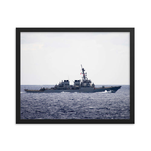 USS Laboon (DDG-58) Framed Ship Photo