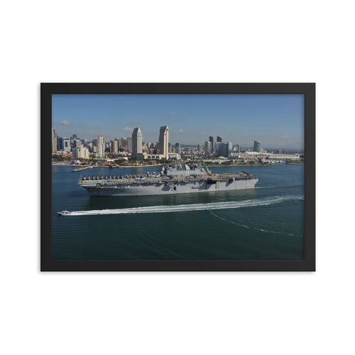 USS Makin Island (LHD-8) Framed Ship Photo