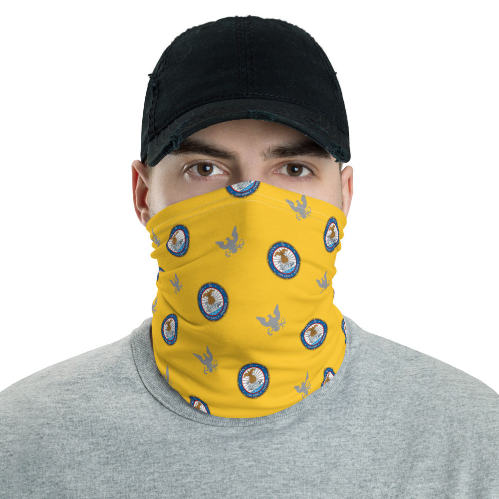 USS John C. Stennis (CVN-74) w/ Eagle Neck Gaiter - Gold