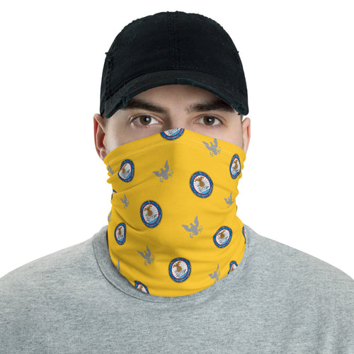 USS John C. Stennis (CVN-74) w/ Eagle Neck Gaiter - Gold
