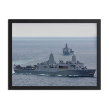 Load image into Gallery viewer, USS San Antonio (LPD-17) Framed Ship Photo