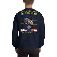 Load image into Gallery viewer, USS Halsey (DDG-97) 2006 Cruise Sweatshirt