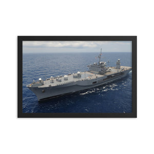 USS Blue Ridge (LCC-19) Framed Ship Photo