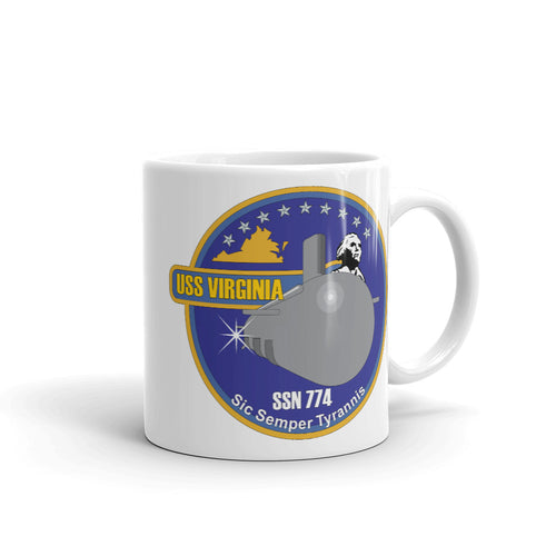 USS Virginia (SSN-774) Ship's Crest Mug