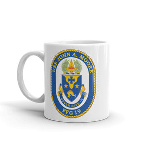 USS John A. Moore (FFG-19) Ship's Crest Mug
