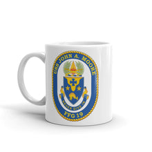 Load image into Gallery viewer, USS John A. Moore (FFG-19) Ship&#39;s Crest Mug
