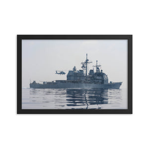 USS Monterey (CG-61) Framed Ship Photo