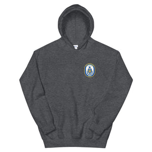 USS Wisconsin (BB-64) Ship's Crest Hoodie