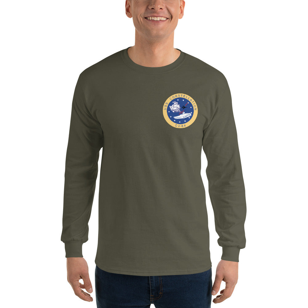 USS Constellation (CV-64) 1997 Long Sleeve Cruise Shirt