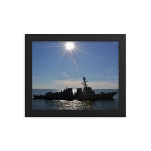 USS Gravely (DDG-107) Framed Photo
