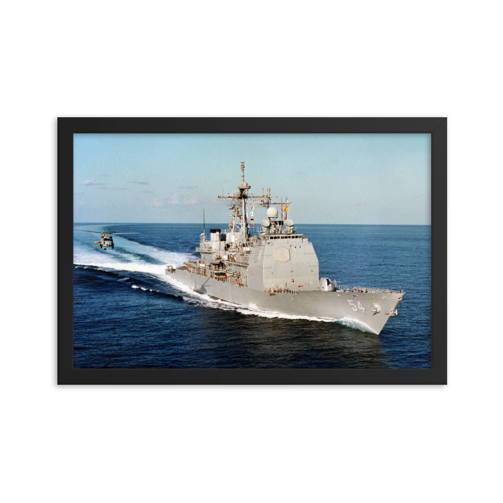 USS Antietam (CG-54) Framed Ship Photo
