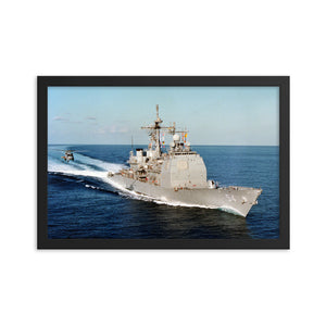USS Antietam (CG-54) Framed Ship Photo