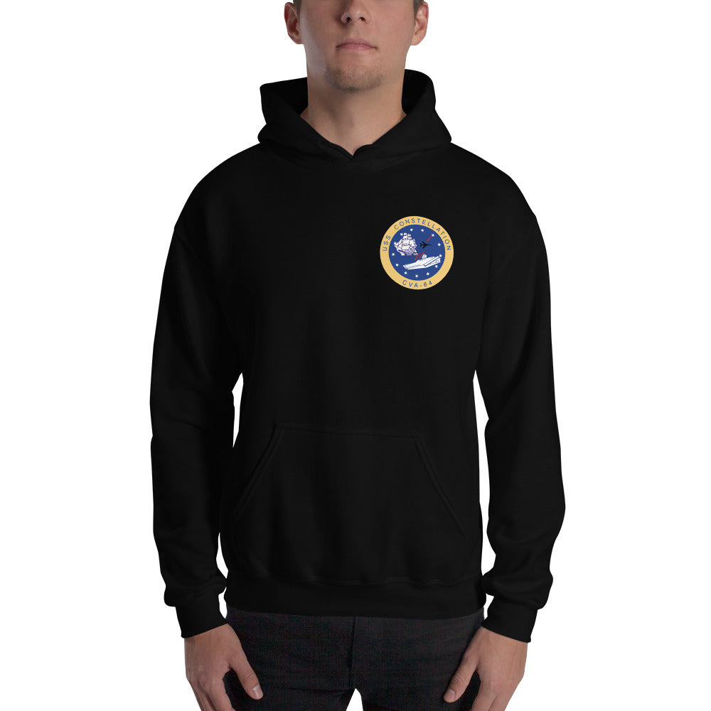 USS Constellation (CVA-64) 1974 Cruise Hoodie