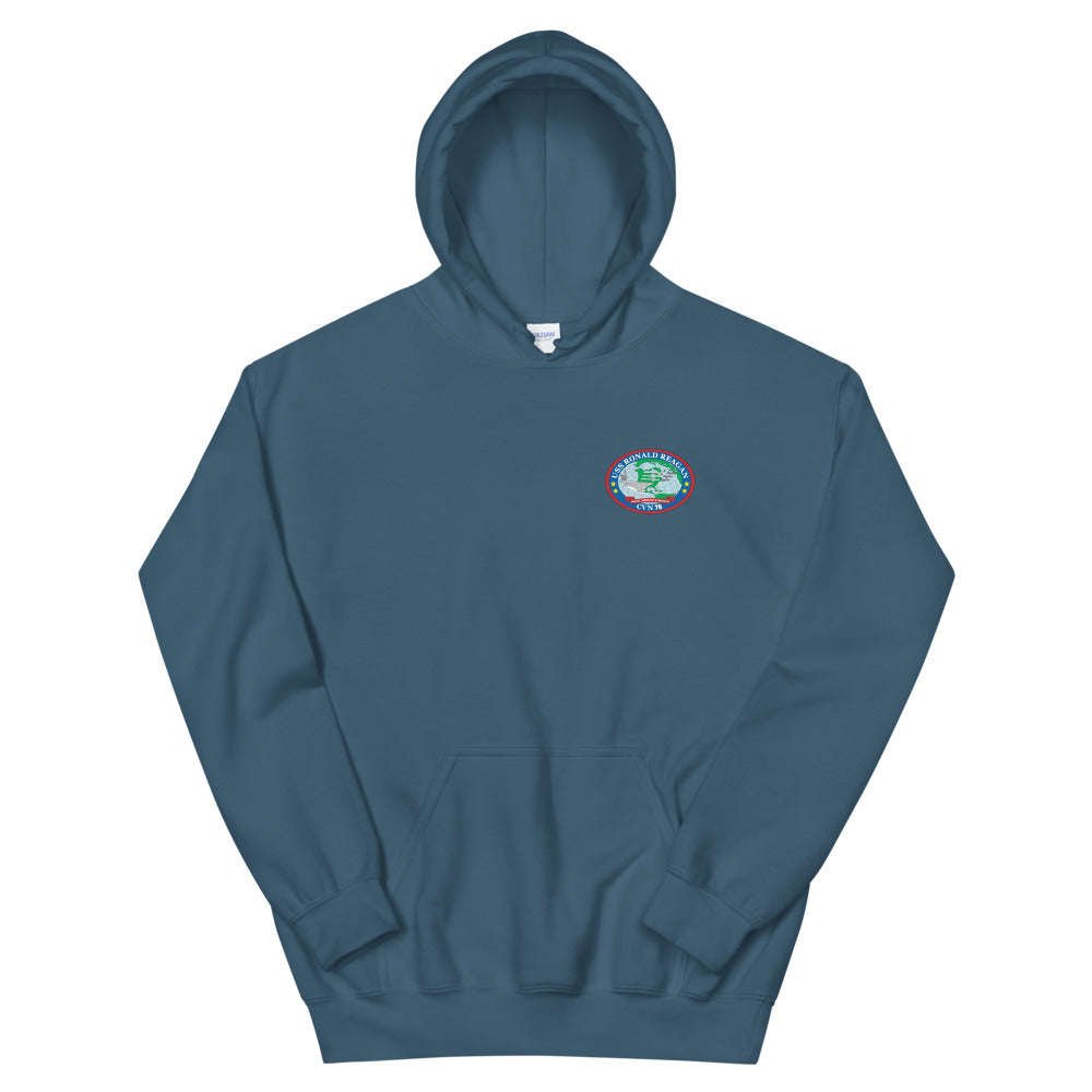 USS Ronald Reagan (CVN-76) Ship's Crest Hoodie