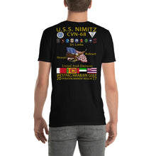 Load image into Gallery viewer, USS Nimitz (CVN-68) 2017 Cruise Shirt