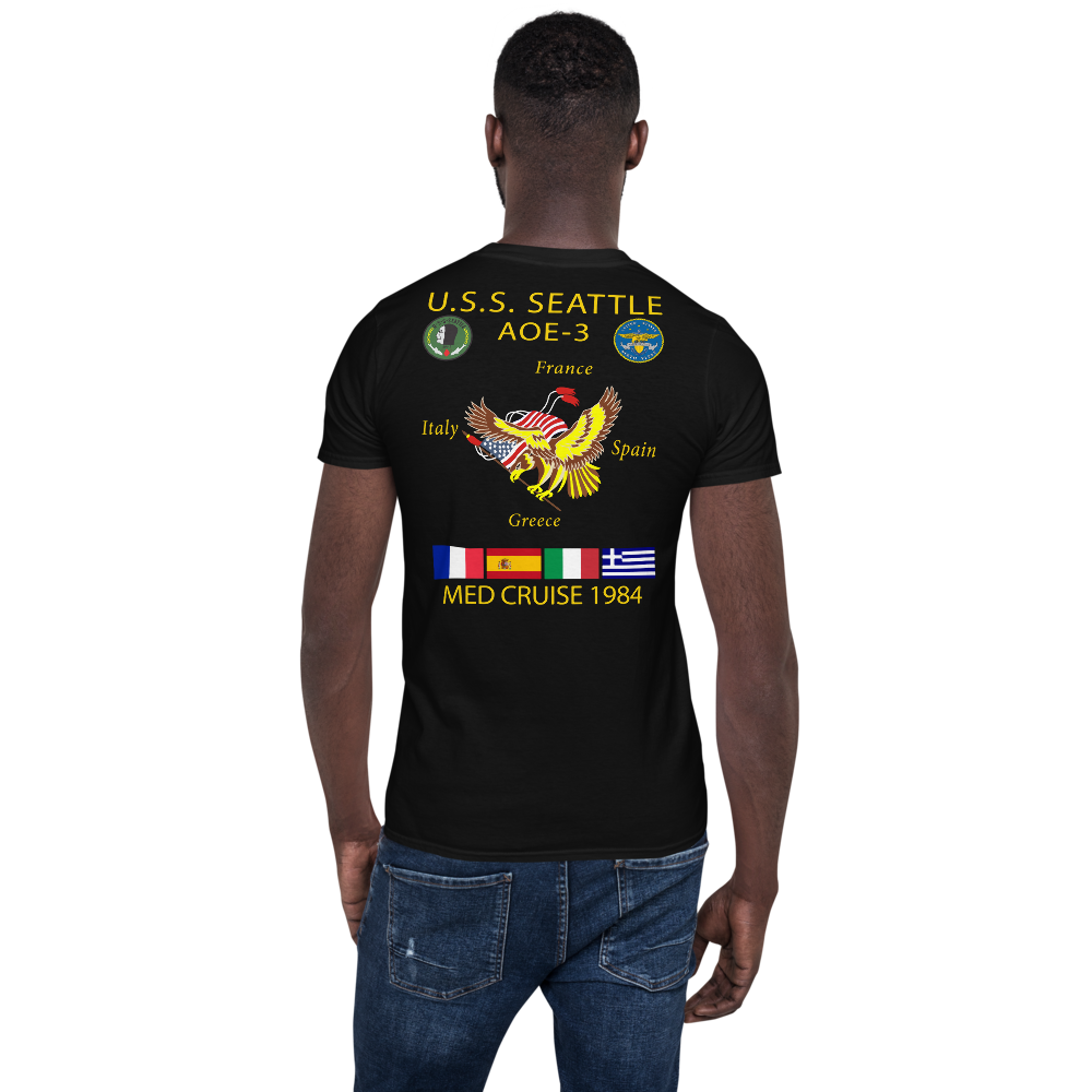 USS Seattle (AOE-3) 1984 Cruise Shirt