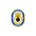 USS San Juan (SSN-751) Ship's Crest Vinyl Sticker