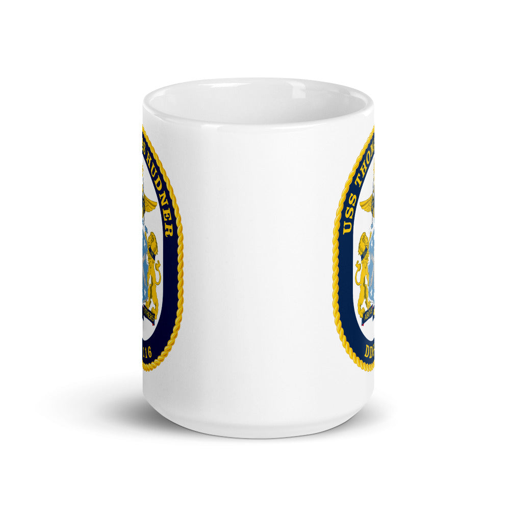 USS Thomas Hudner (DDG-116) Ship's Crest Mug