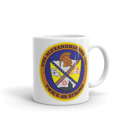 USS Alexandria (SSN-757) Ship's Crest Mug