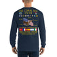USS Coral Sea (CV-43) 1985-86 Long Sleeve Cruise Shirt