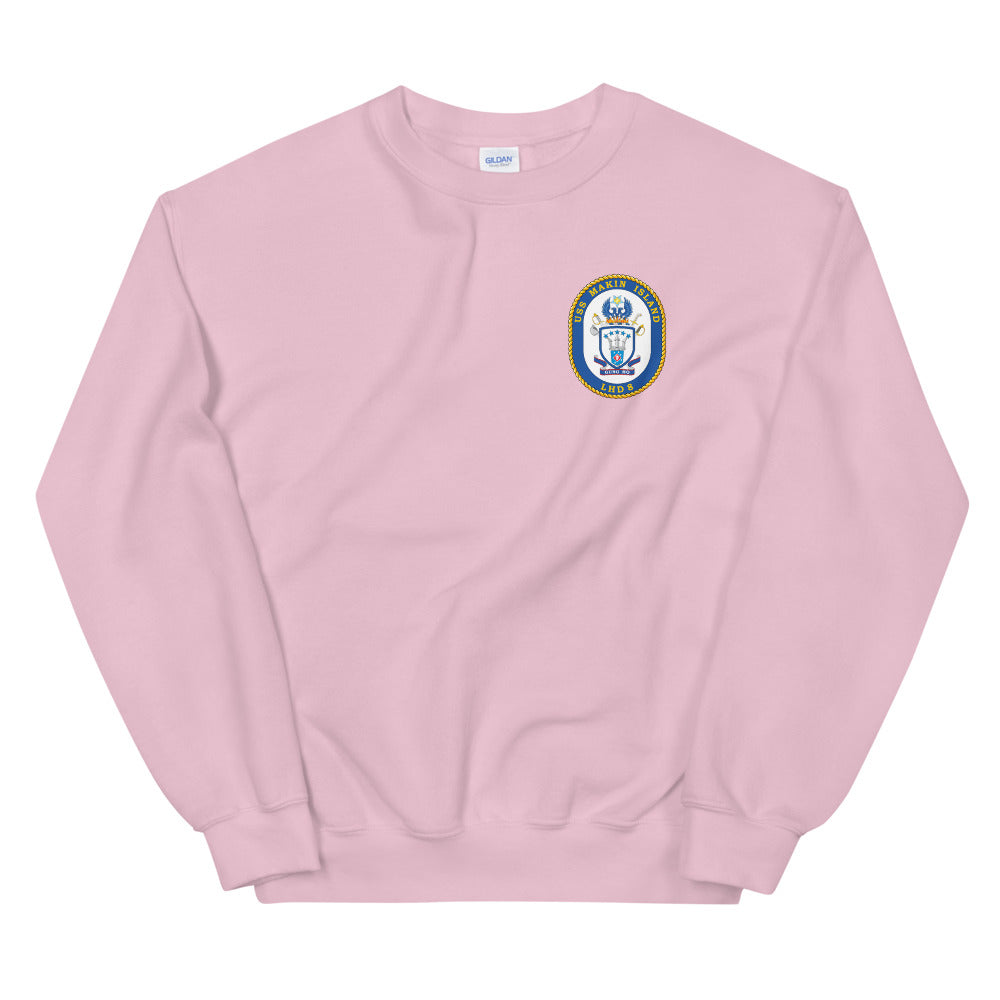 USS Makin Island (LHD-8) Ship's Crest Sweatshirt