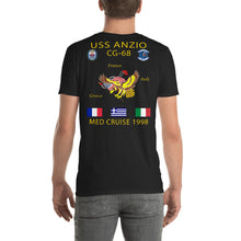 Load image into Gallery viewer, USS Anzio (CG-68) 1998 Cruise Shirt