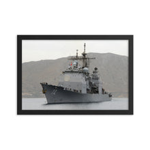 Load image into Gallery viewer, USS Vella Gulf (CG-72) Framed Ship Photo
