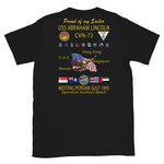 USS Abraham Lincoln (CVN-72) 1995 Cruise Shirt - FAMILY